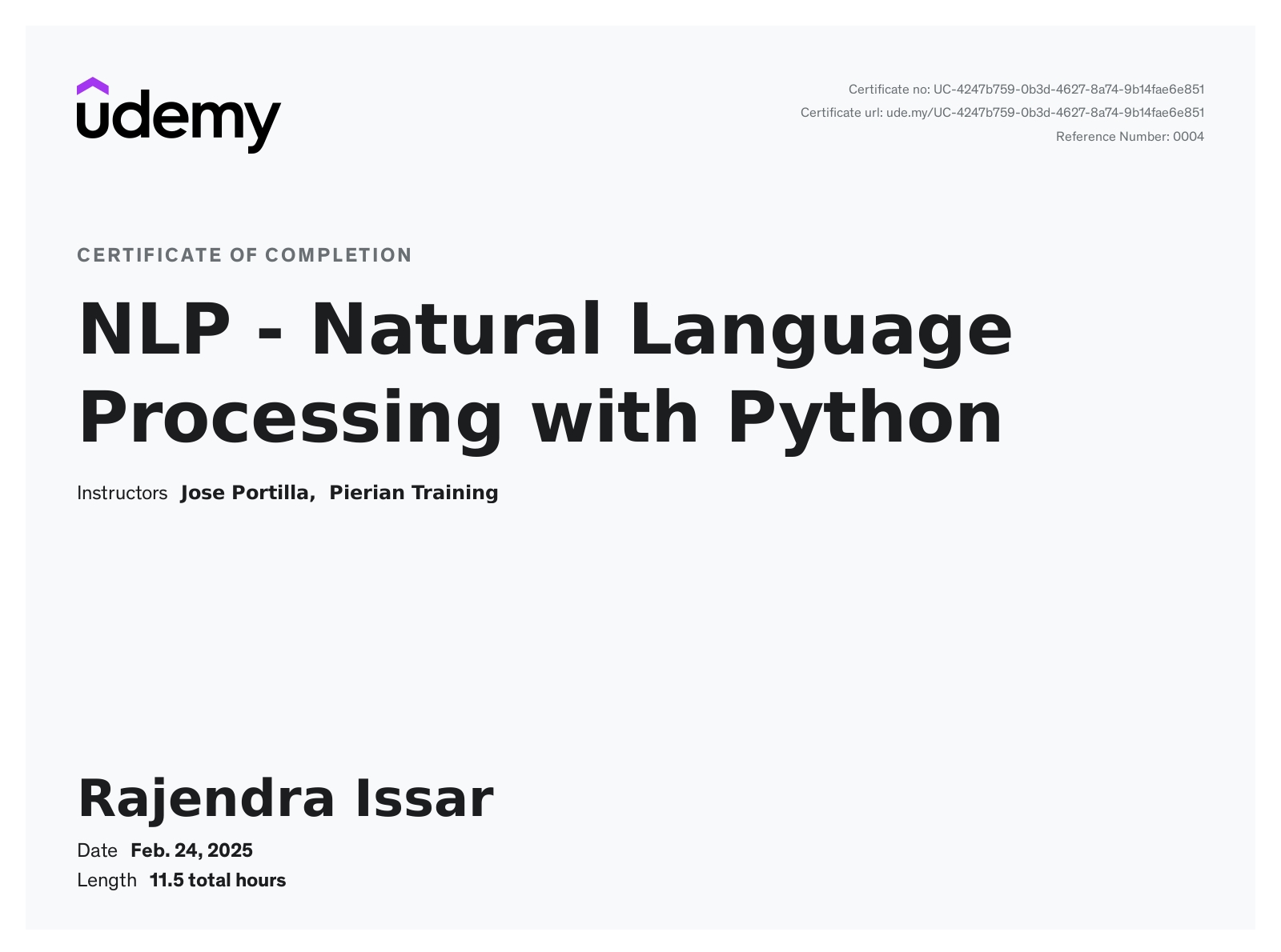 NLP (Natural Language Processing) using python